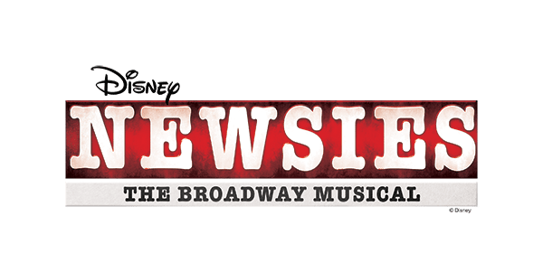 Text Logo for NTPA's Production of Newsies