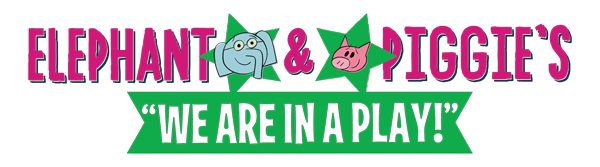 Elephant and Piggie's We Are in a Play! logo