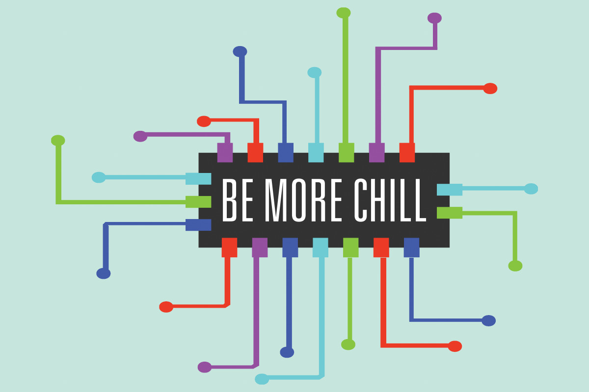 NTPA's Production of be more chill logo