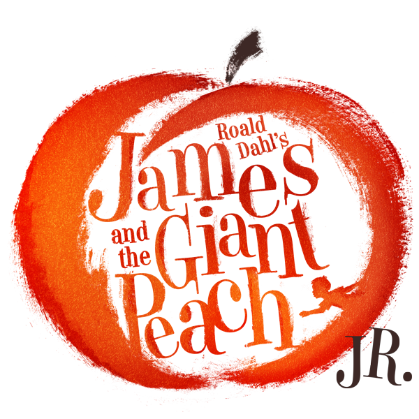 James and the giant peach logo