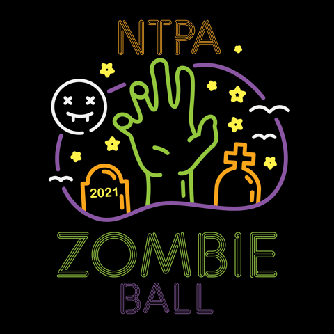 2021 NTPA Zombie Ball logo