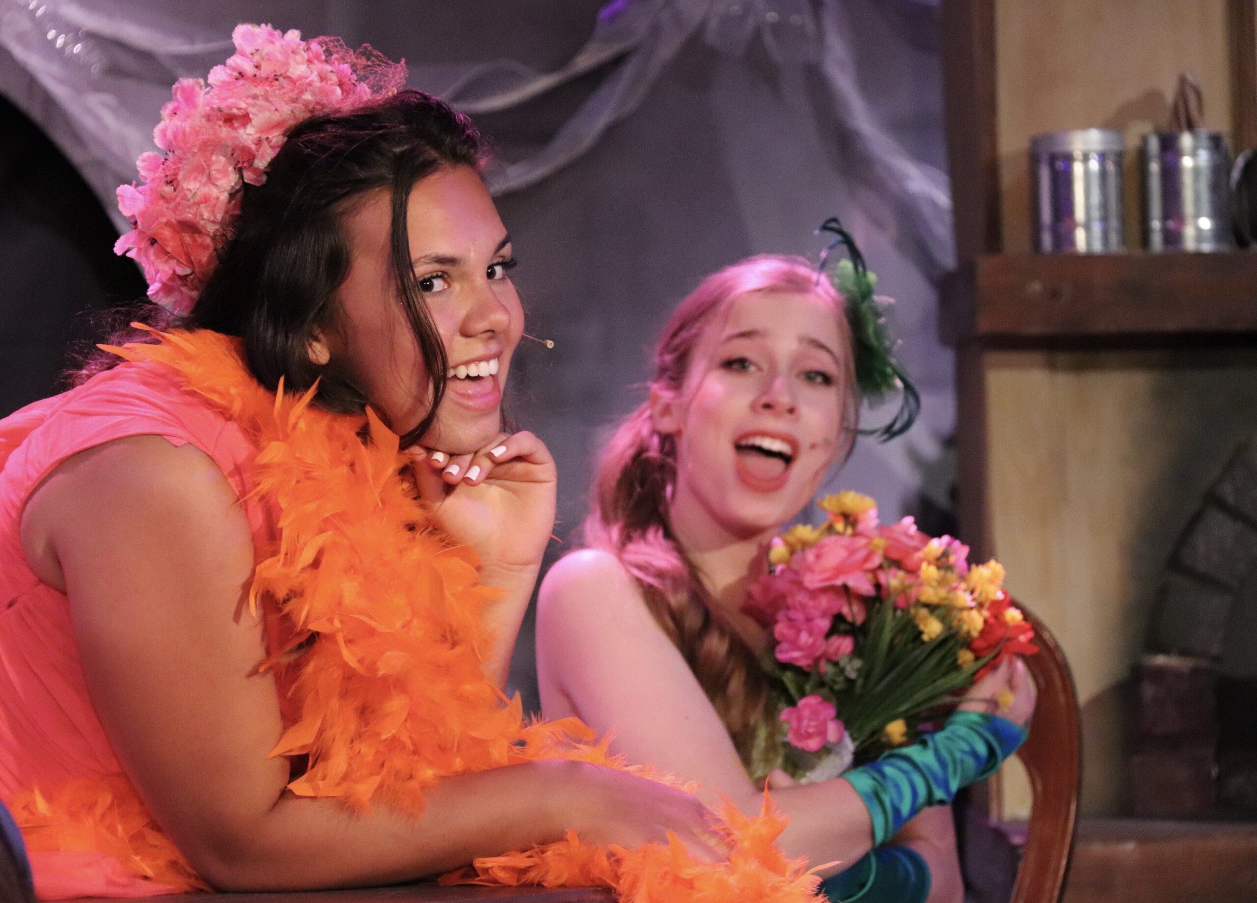 NTPA Actresses performing in Cinderella