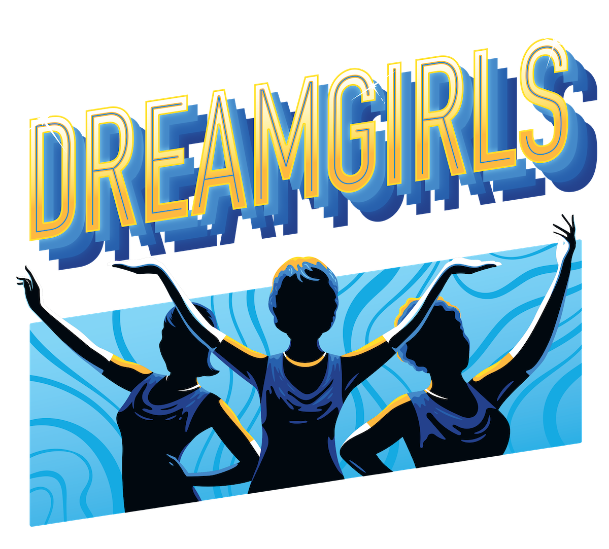 Dream Girls logo with women