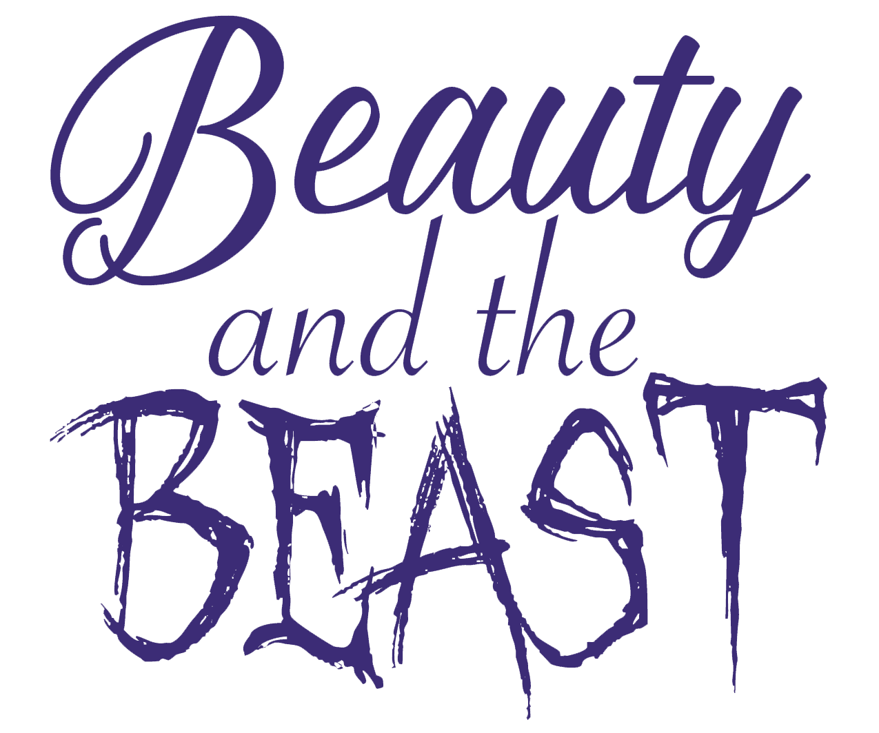 Beauty and the Beast play logo