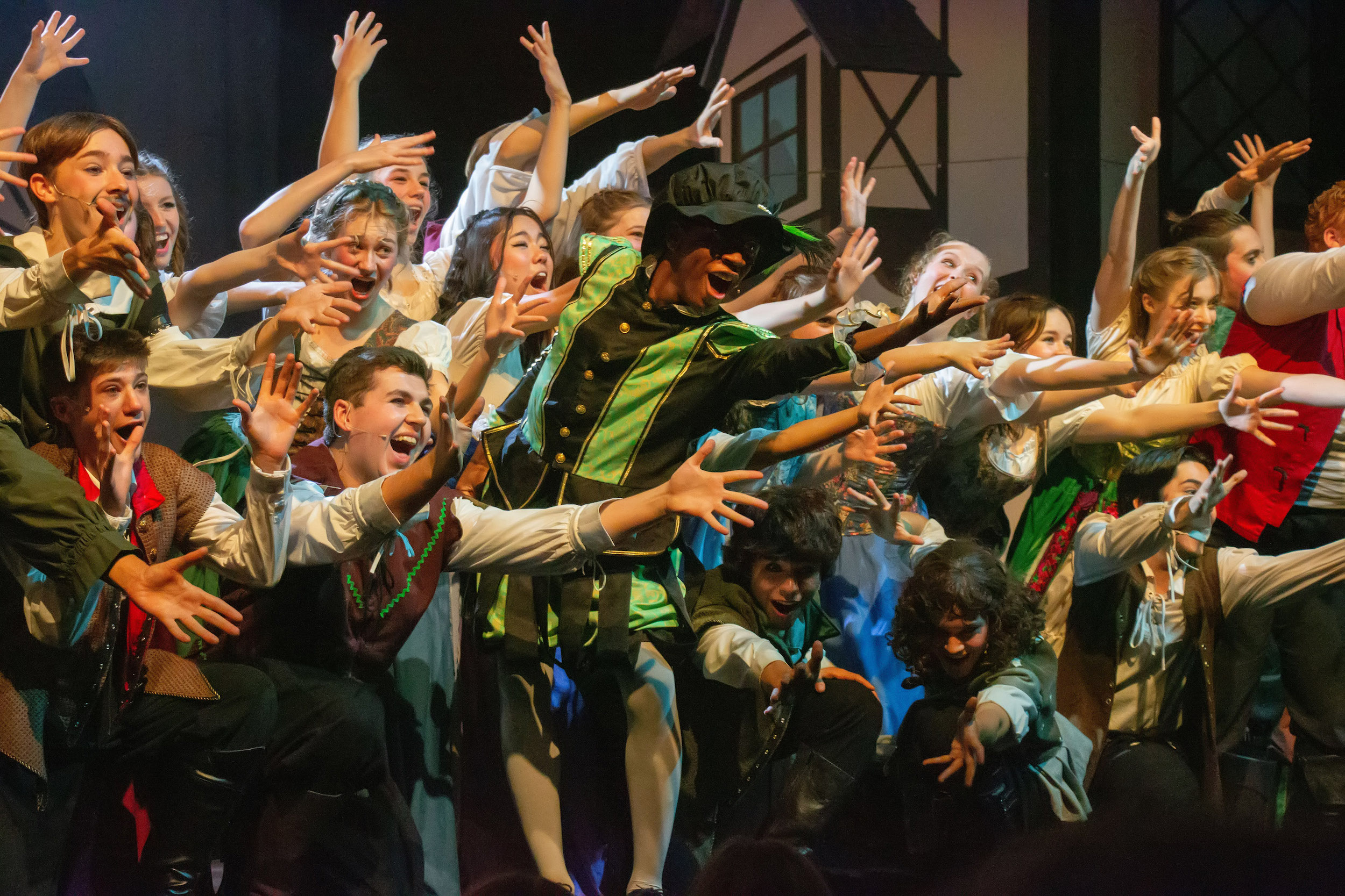 Teen actors reach out to audience in performance of Something Rotten