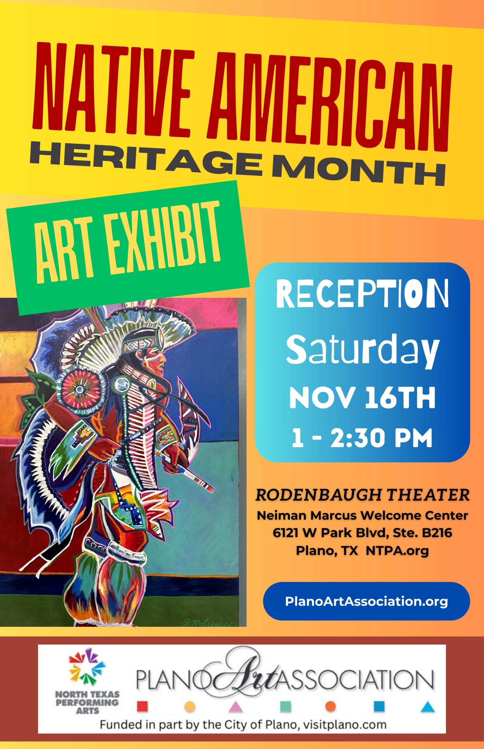 Native American Heritage Month art exhibit - November 2024