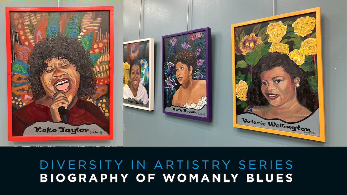 "Biography of Womanly Blues" by Jose Angel Hernandez - Art Exhibit